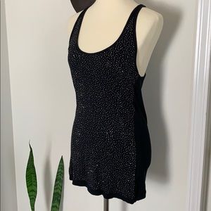 Express glitter tank top
